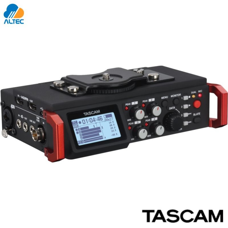 Tascam DR-701D - grabadora de 6 pistas para producción de vídeo