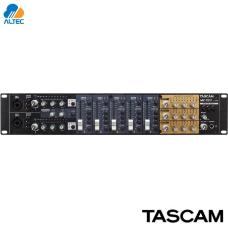 Tascam MZ-223 - mezclador multizona de montaje en rack de 5 canales