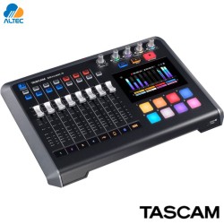 Tascam MIXCAST 4 - estación de podcast con grabador incorporado / interfaz de audio USB