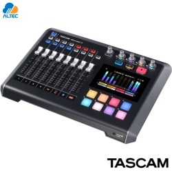 Tascam MIXCAST 4 - estación de podcast con grabador incorporado / interfaz de audio USB