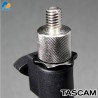 Tascam TM-AM1, soporte de micrófono boom con contrapeso para mayor estabilidad