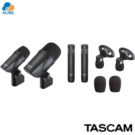 Tascam TM-DRUMS - juego de micrófonos para grabación de batería