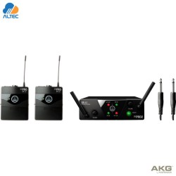 AKG WMS40 MINI DUAL – Sistema inalámbrico doble para instrumentos