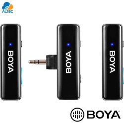 Boya BOYALINK - sistema dual de micrófono inalámbrico para cámaras y smartphones