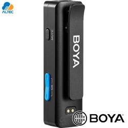 Boya BOYALINK - sistema dual de micrófono inalámbrico para cámaras y smartphones
