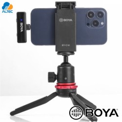 Boya BOYALINK - sistema dual de micrófono inalámbrico para cámaras y smartphones