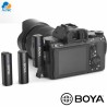 Boya BOYALINK - sistema dual de micrófono inalámbrico para cámaras y smartphones