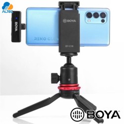 Boya BOYALINK - sistema dual de micrófono inalámbrico para cámaras y smartphones