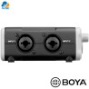 Boya BY-AM1 - interfaz de audio 2x2 USB