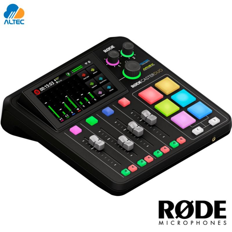 Rode RODECASTER DUO - estudio de producción de podcast