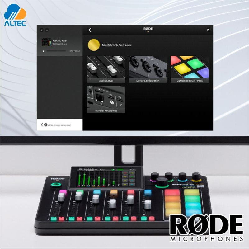 RODE RODECaster Pro Podcast Mischpult - Top Zustand! (Gebraucht) In - Foto 7