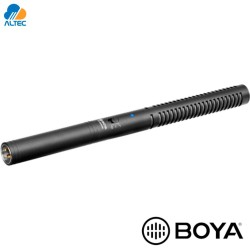 Boya BY-BM6060 - micrófono shotgun de condensador super cardioide