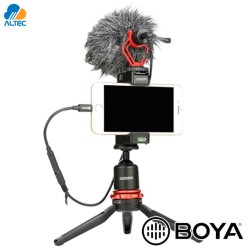 Boya BY-K3 - adaptador de audio trrs (hembra) a lightning (macho) de 3,5mm