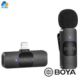 Boya BY-V1 - sistema de micrófono inalámbrico ultracompacto de 2,4 GHz