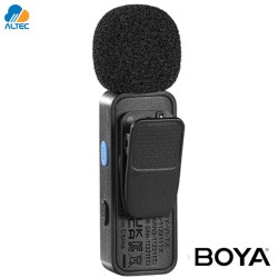 Boya BY-V2 - sistema de doble micrófono inalámbrico ultracompacto de 2,4 GHz