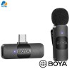 Boya BY-V10 - sistema de micrófono inalámbrico ultracompacto de 2,4 GHz