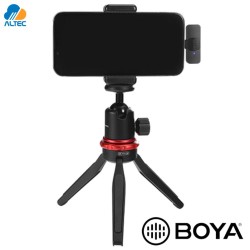 Boya BY-V20 - sistema de doble micrófono inalámbrico ultracompacto de 2,4 GHz