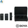 Boya BY-XM6-K4 - sistema de micrófono inalámbrico de doble canal