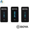 Boya BY-XM6-S2 - sistema de 2 micrófonos inalámbricos ultracompactos de 2,4 GHz