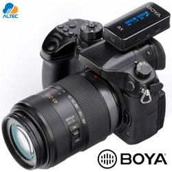 Boya BY-XM6-S2 MINI - sistema de 2 micrófonos inalámbricos ultracompactos de 2,4 GHz