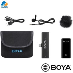 Boya BY-XM6-S5 - sistema de micrófono inalámbrico ultracompacto de 2,4 GHz