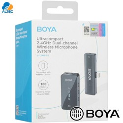 Boya BY-XM6-S5 - sistema de micrófono inalámbrico ultracompacto de 2,4 GHz