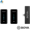 Boya BY-XM6-S6 - sistema de 2 micrófonos inalámbricos ultracompactos de 2,4 GHz