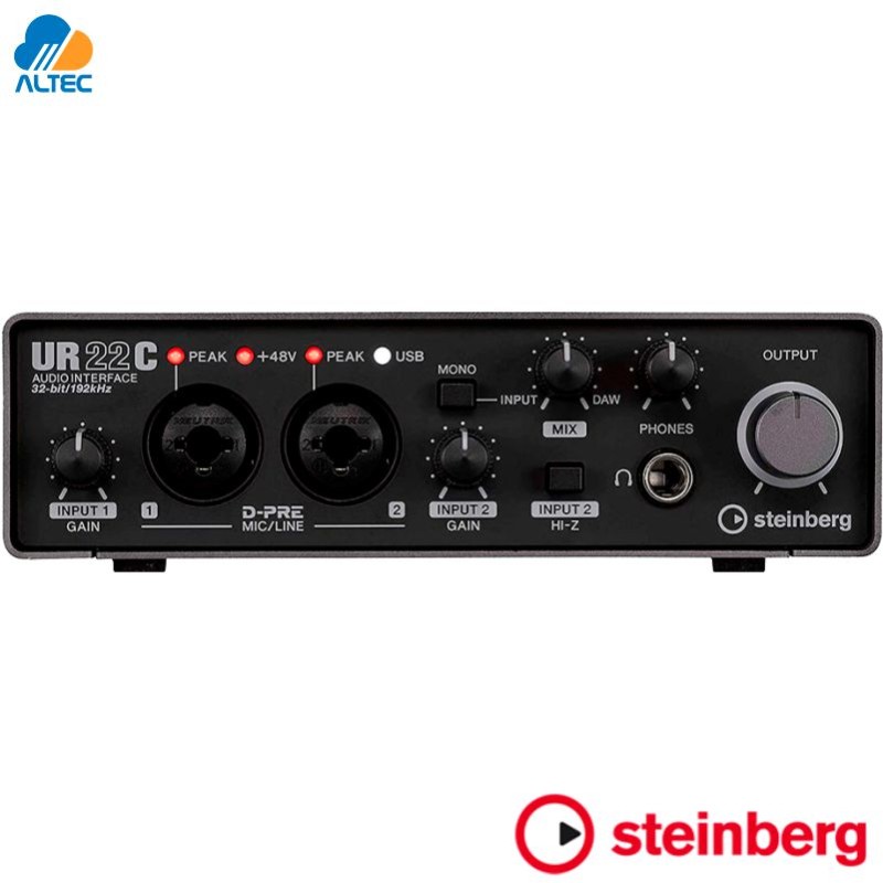 Steinberg UR22C - interfaz de audio 2x2 USB