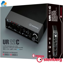 Steinberg UR22C - interfaz de audio 2x2 USB