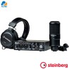 Steinberg UR22C Recording Pack – Studio completo USB-C