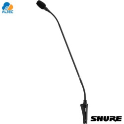 Shure CVG18-B/C - micrófono de tipo flexo de 45,7 cm con previo en línea