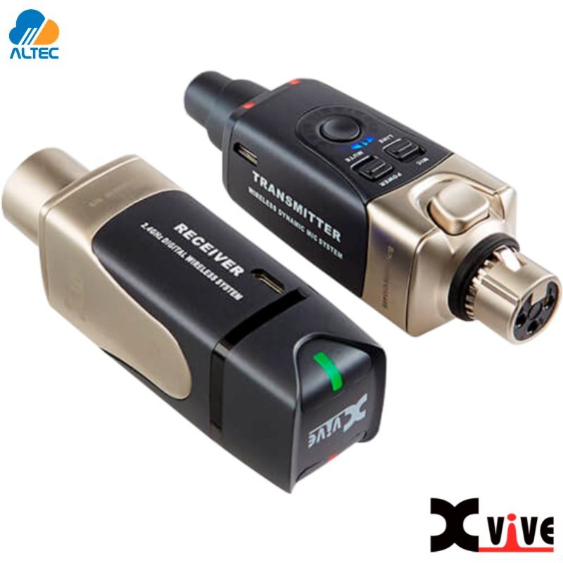 Xvive U3 - conversor de audio cableado a inalámbrico XLR