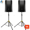 Combo Par JBL PRX815W Hercules SS200BB