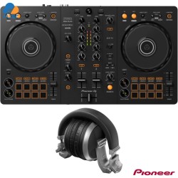 Combo PIONEER DDJ-FLX4 y Auriculares PIONEER HDJ-X5-S