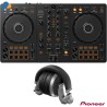 Combo PIONEER DDJ-FLX4 y Auriculares PIONEER HDJ-X5-S