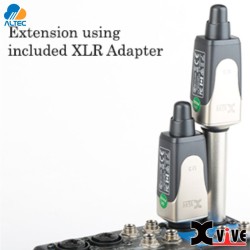 Xvive U3D - conversor de audio cableado a inalámbrico XLR