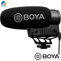 Boya BY-BM3051S - micrófono de escopeta estéreo y mono para cámaras de video