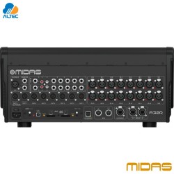 Midas M32R LIVE - mezcladora digital 40 entradas, 16 preamplificadores, 17 faders motorizados, interfaz de audio