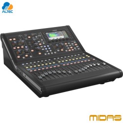 Midas M32R LIVE - mezcladora digital 40 entradas, 16 preamplificadores, 17 faders motorizados, interfaz de audio