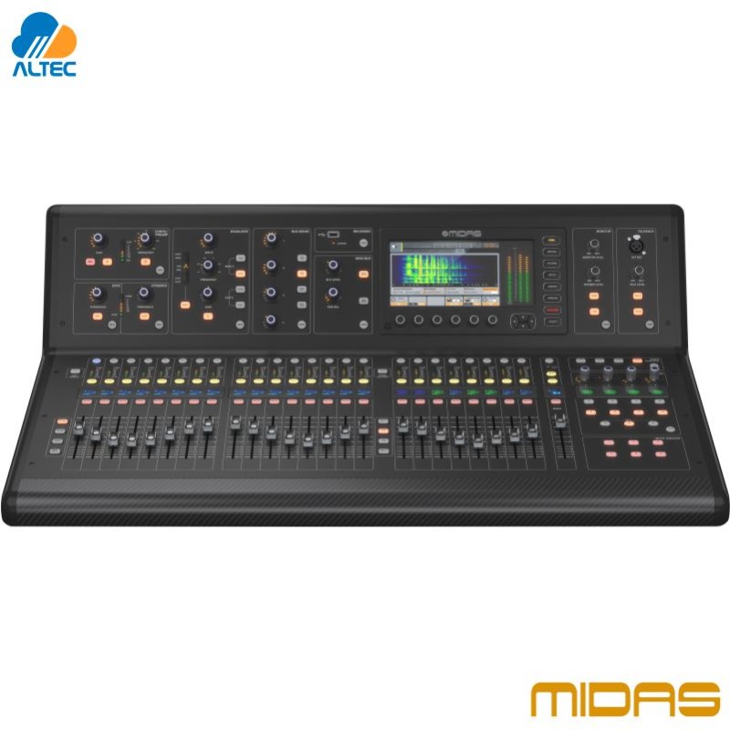Midas M32 LIVE - mezcladora digital 40 entradas, 32 preamplificadores, 25 faders motorizados, interfaz de audio