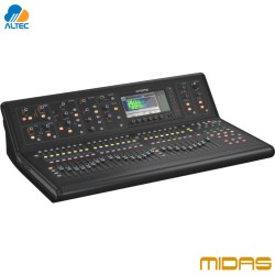 Midas M32 LIVE - mezcladora digital 40 entradas, 32 preamplificadores, 25 faders motorizados, interfaz de audio