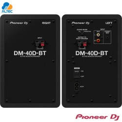 Pioneer DM-40D-BT Monitores Bluetooth para Estudio DJ