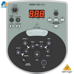Behringer XD8USB - batería electrónica de 8 piezas con 123 sonidos, 15 baterías e interfaz USB