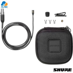 Shure MX150B/O-TQG - micrófono de condensador lavalier omnidireccional con conector TQG