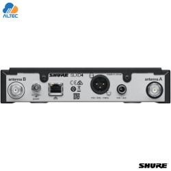 Shure SLXD4 - receptor inalámbrico para sistemas inalámbricos SLXD