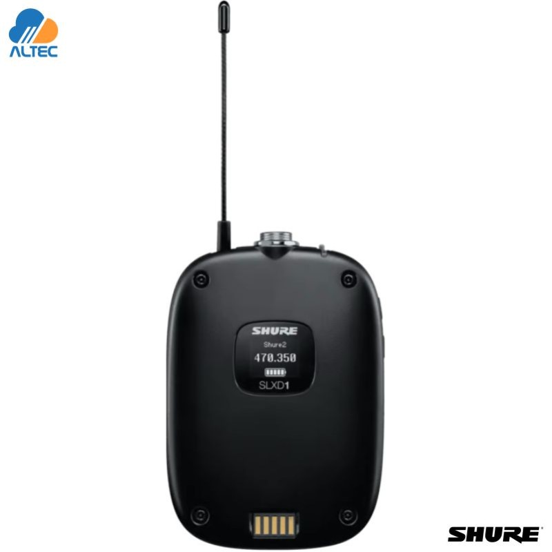 Shure SLXD1 - transmisor inalámbrico bodypack para sistemas SLXD